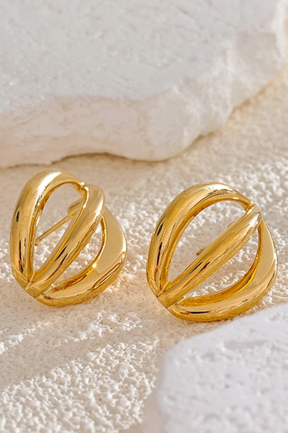 Eldora Σκουλαρίκια με Ιδιαίτερο Σχέδιο | Κοσμήματα Jewelry | Eldora Sculptural Earrings