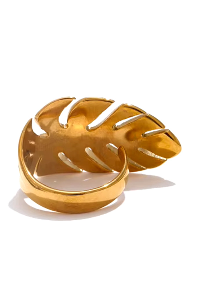 Gold Leaf Χρυσό Δαχτυλίδι | Κοσμήματα - Δαχτυλίδια - Rings | Gold Leaf Gold Ring