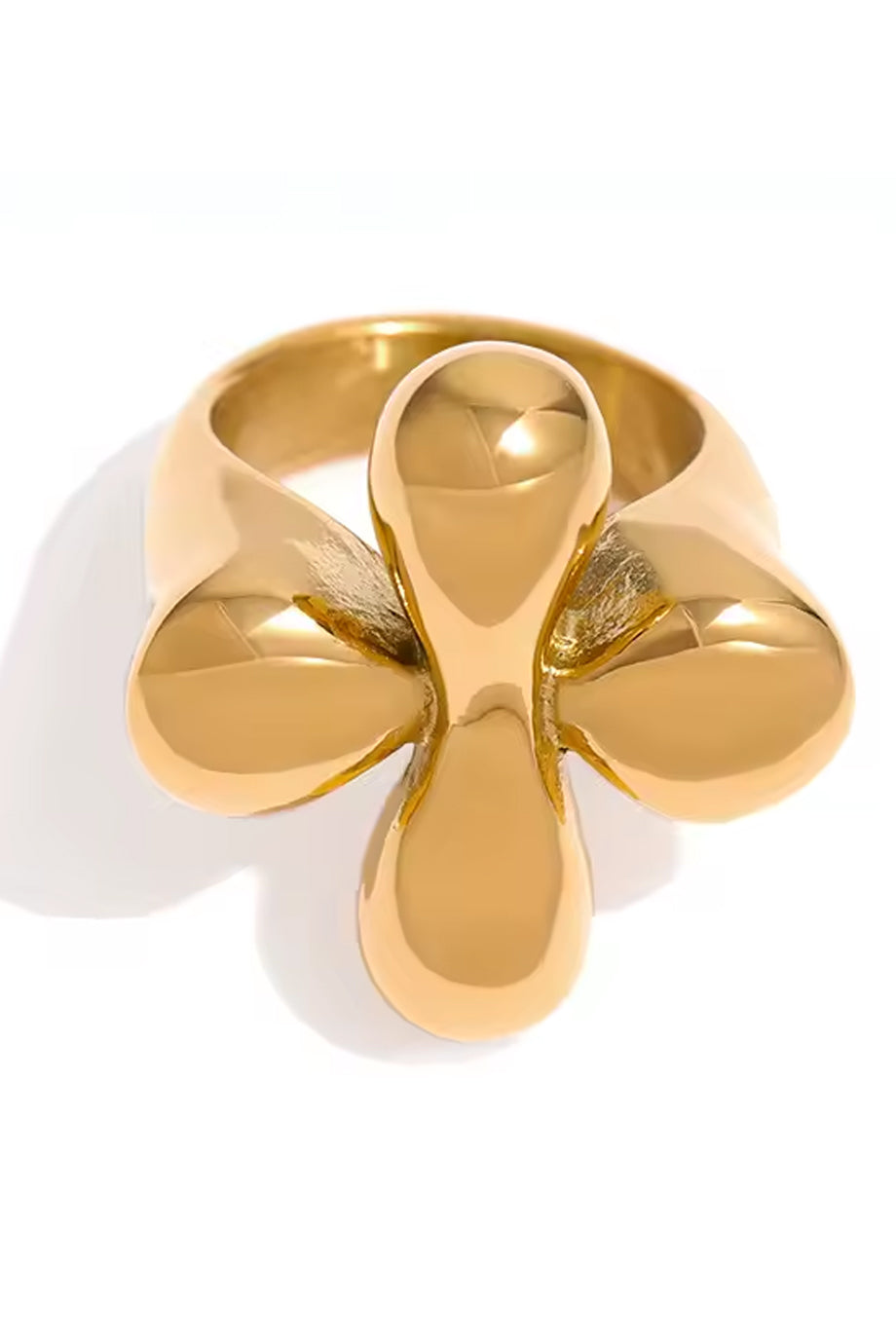 Lustrous Star Χρυσό Δαχτυλίδι | Κοσμήματα - Δαχτυλίδια - Rings |  Lustrous Star Gold Ring
