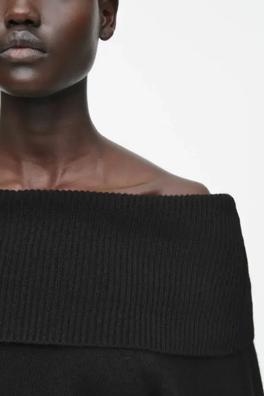 Violette Μπλούζα με Παρτούς Ώμους | Τοπ, Μπλούζες Knits Knitwear| Violette Off-Shoulder Knit Top