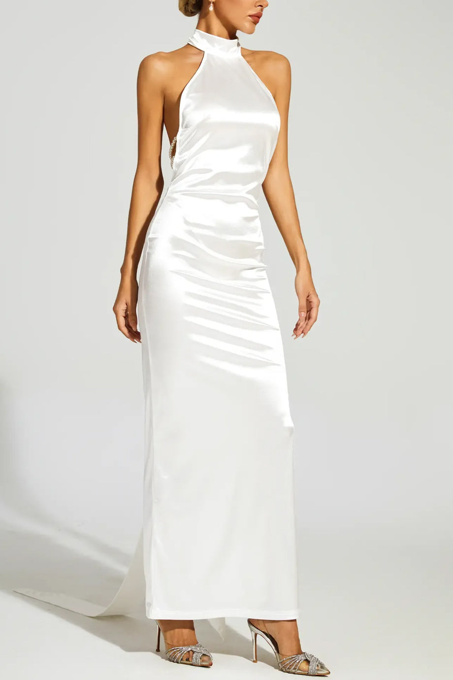 Simone Λευκό Εξώπλατο Φόρεμα | Φορέματα - Dresses | Simone White Backless Dress