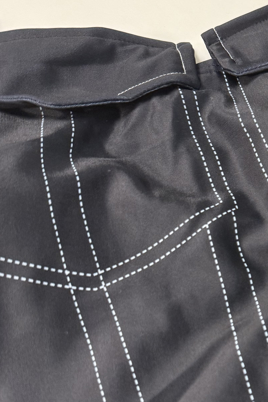 Velvet One-Piece Swimsuit and Pareo Pants Set