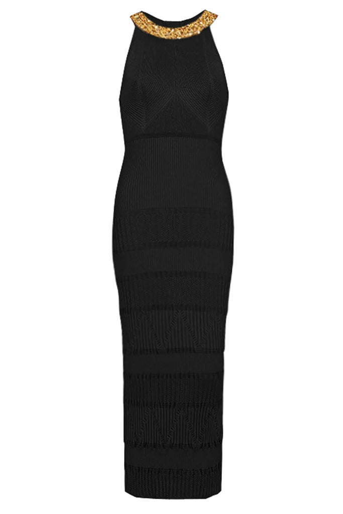 Eliowa Knit Lace Dress