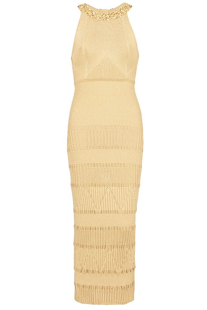 Eliowa Knit Lace Dress