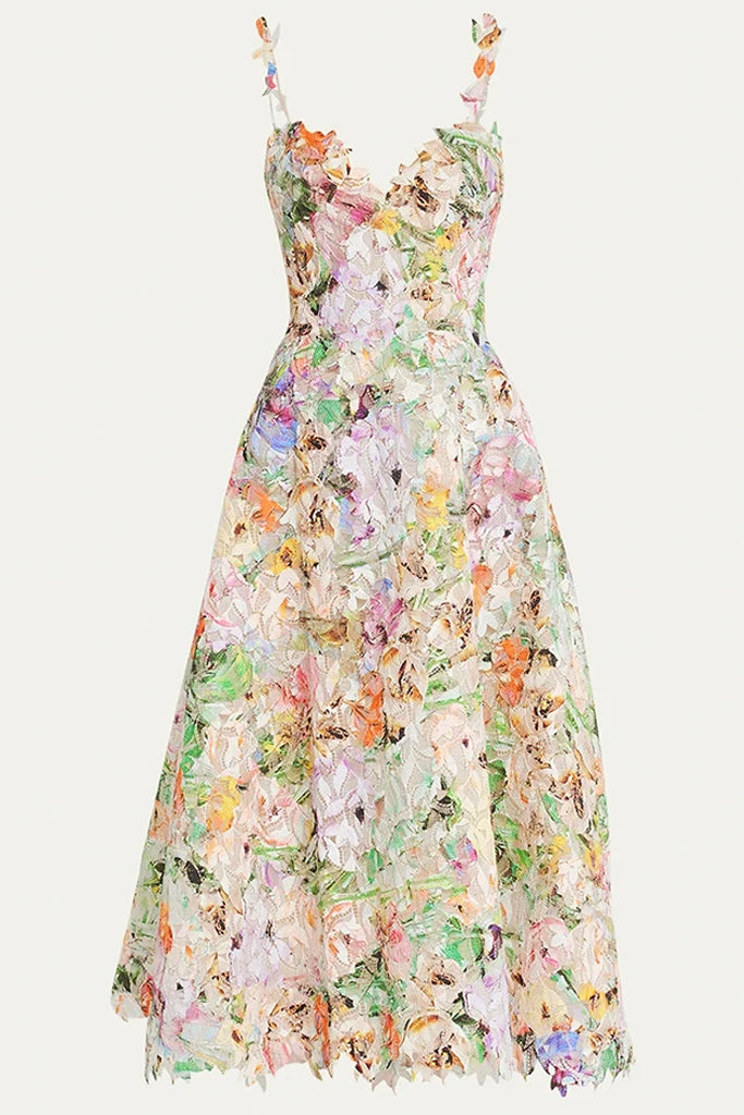 Veridian Φλοράλ Αμάνικο Φόρεμα | Φορέματα - Dresses | Veridian Floral Sleeveless Dress