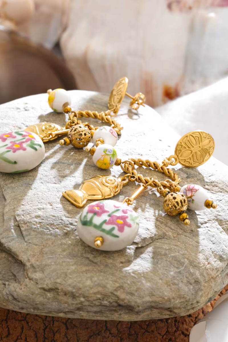 Ephyra Χρυσά Σκουλαρίκια | Σκουλαρίκια - Earrings | Ephyra Gold Earrings