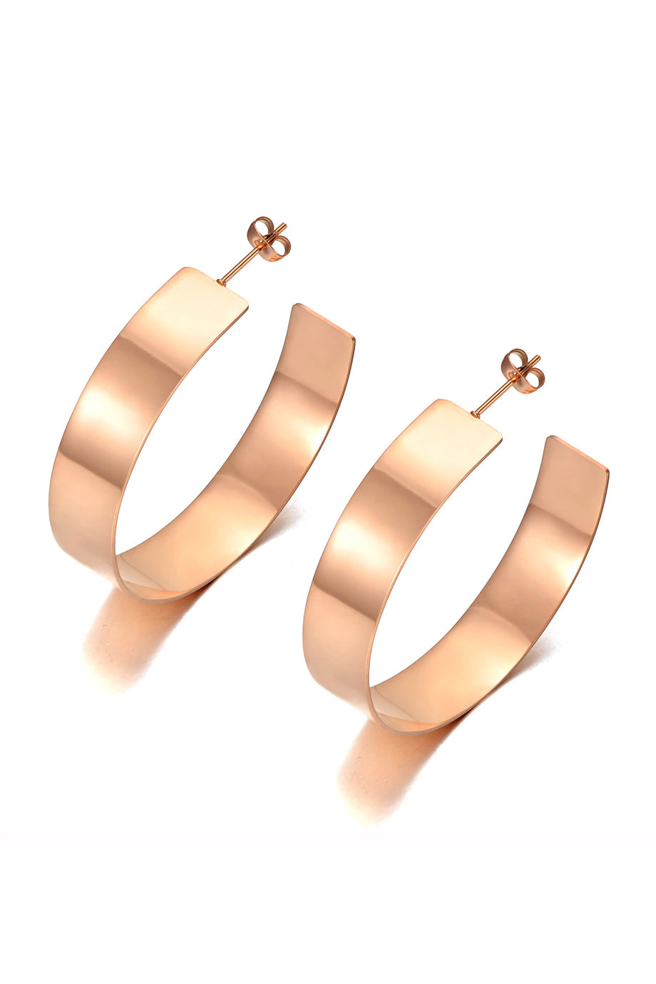 Maiga Σκουλαρίκια Κρίκοι σε Ροζ Χρυσό - Kenneth Jay Lane | Κοσμήματα