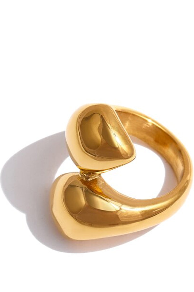 Blaze Χρυσό Εντυπωσιακό Δαχτυλίδι | Κοσμήματα - Δαχτυλίδια