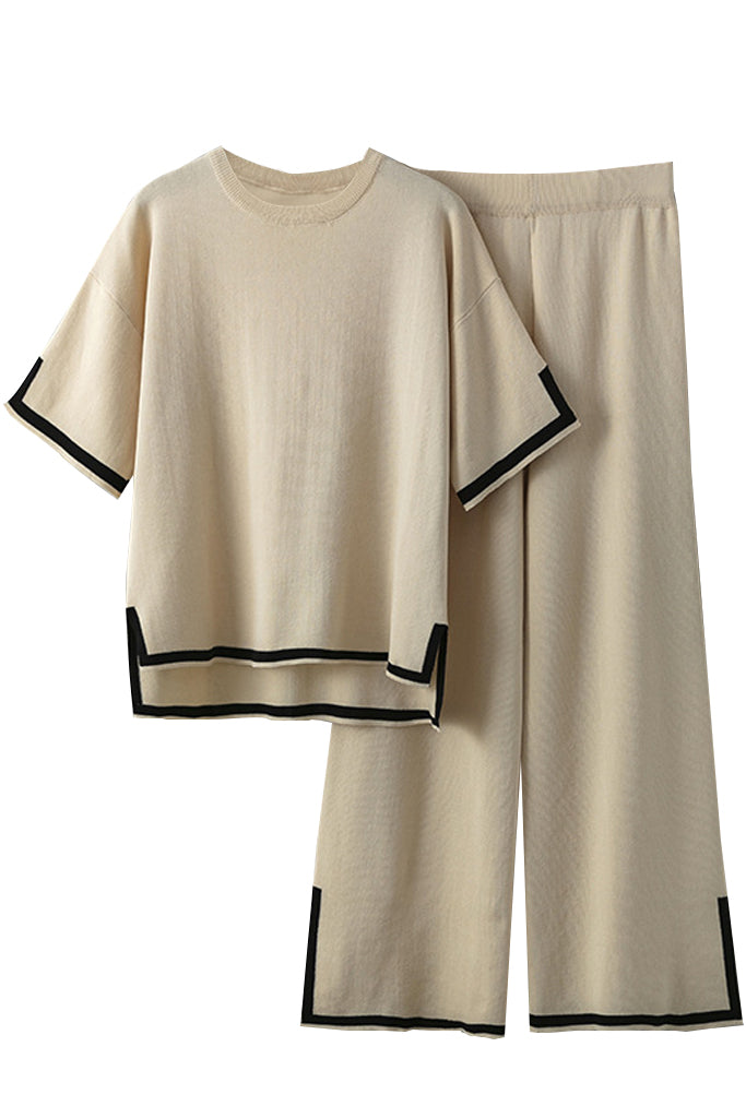 Kotery Knitted Top and Pants Set