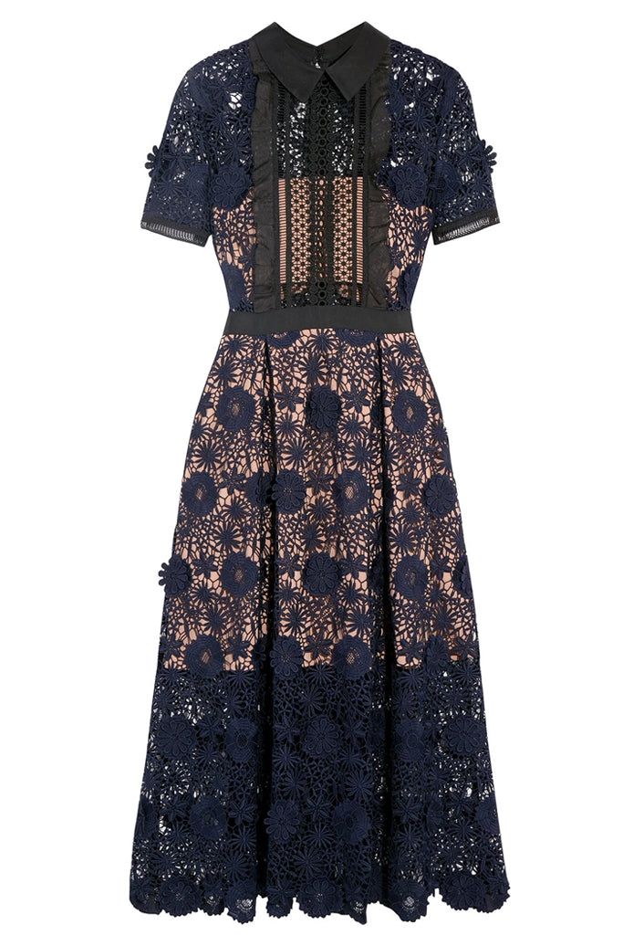 Tamila Βραδινό Φόρεμα με Δαντέλα | Γυναικεία Ρούχα - Φορέματα - Βραδινά