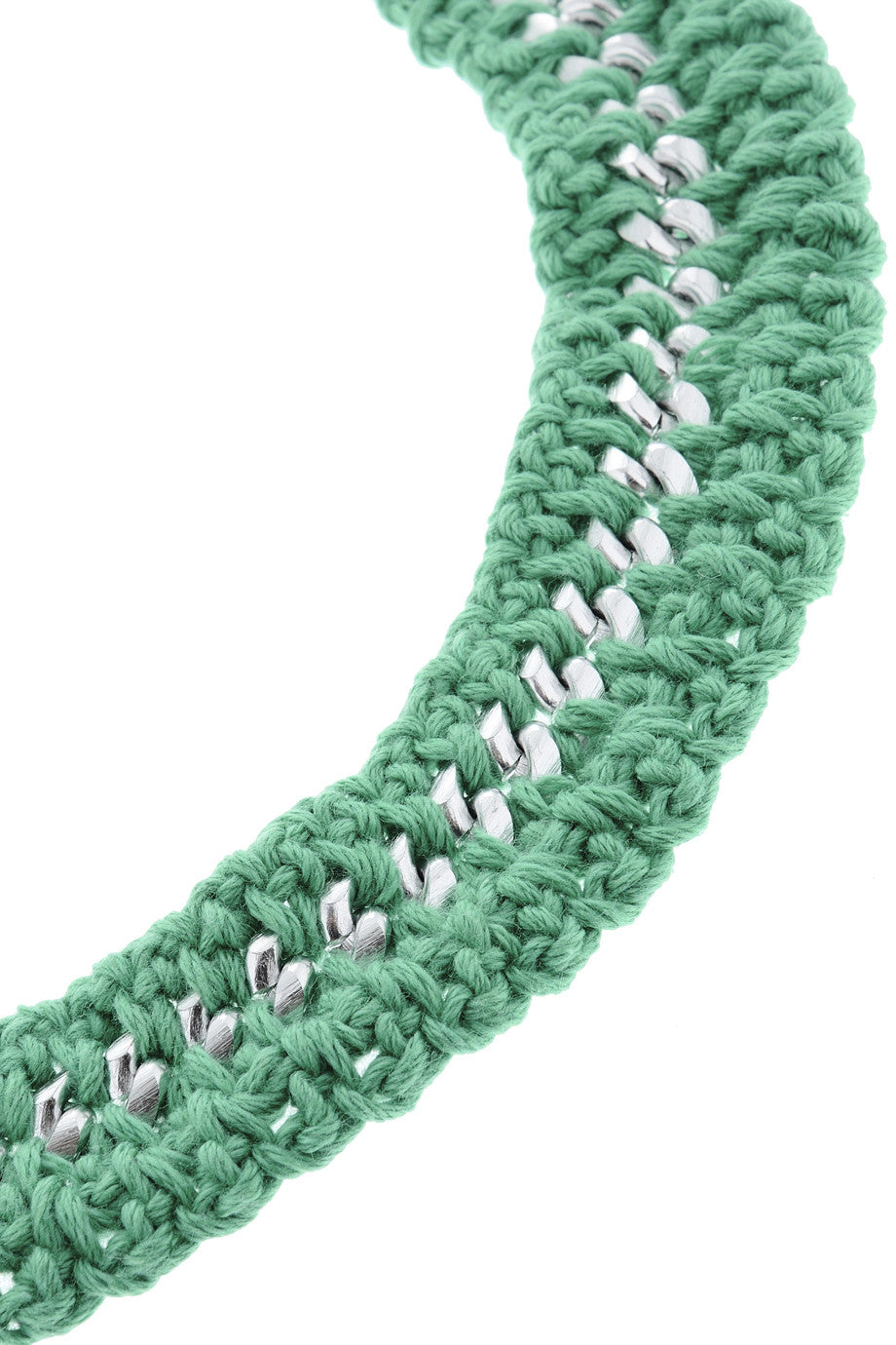 Πράσινο Πλεκτό Κολιέ | Κοσμήματα