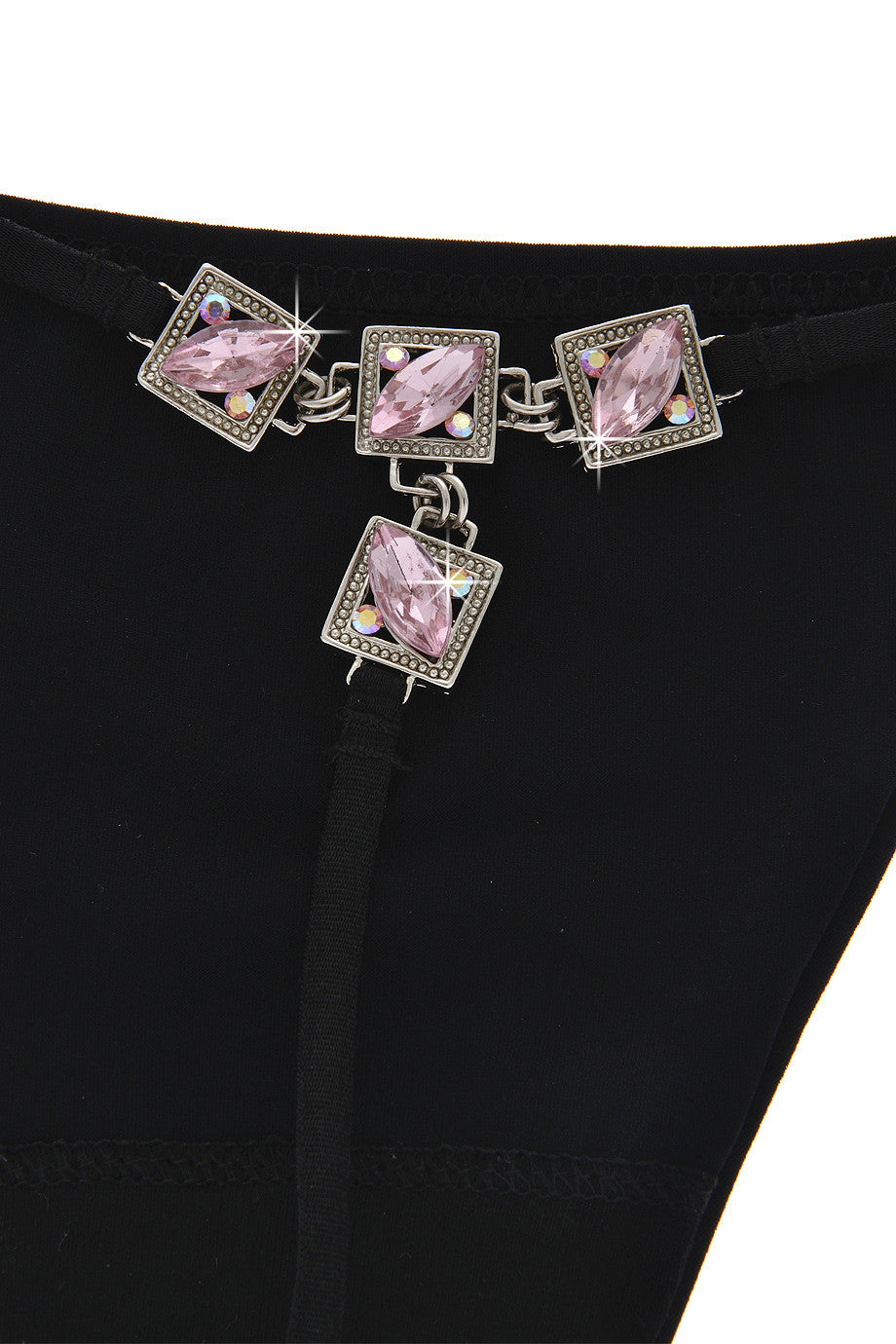 Μαύρο Στρινγκ με Κρύσταλλα - Christies | Γυναικεία Εσώρουχα