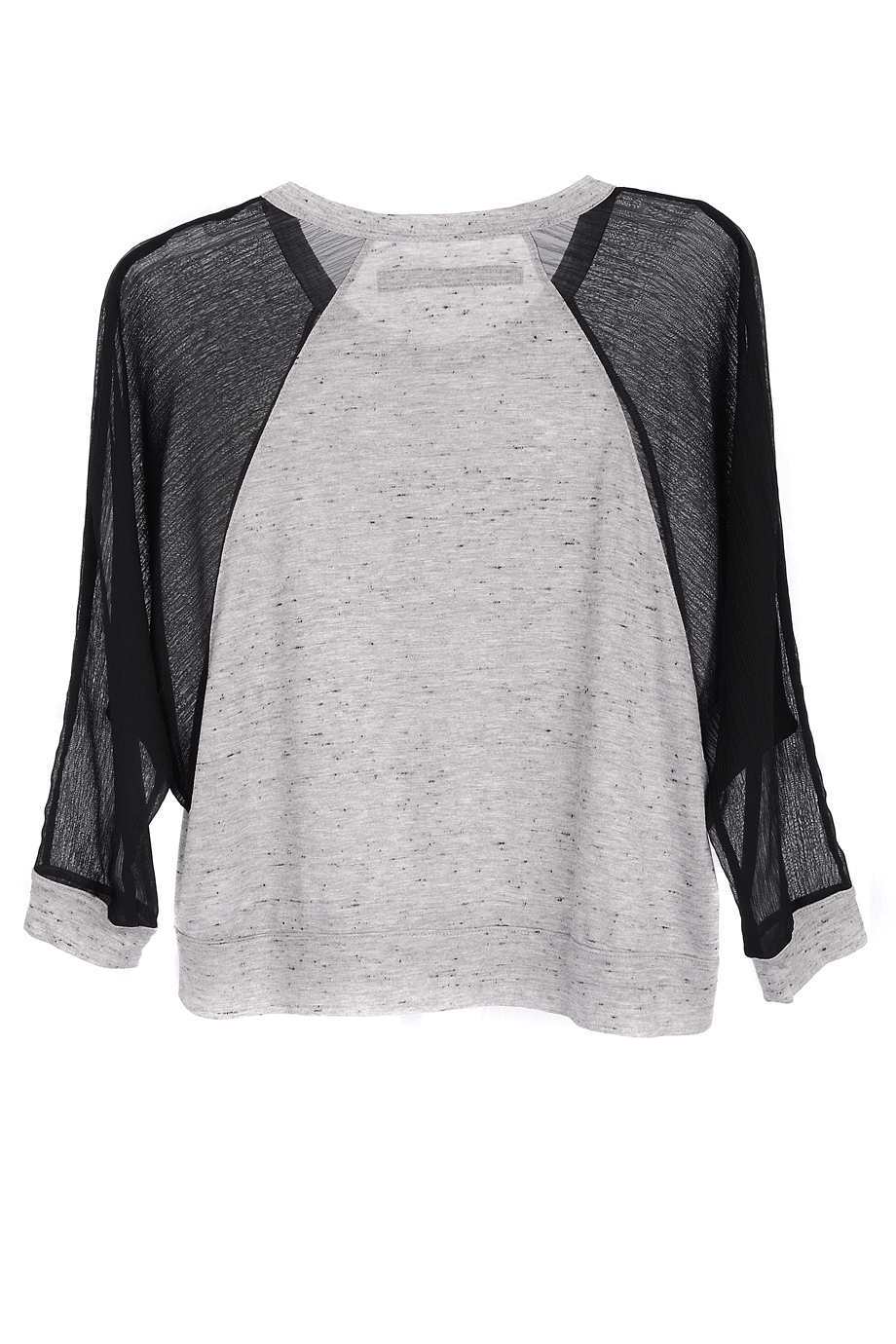 Γκρι Τοπ Λαιμόκοψη | Γυναικεία Ρούχα