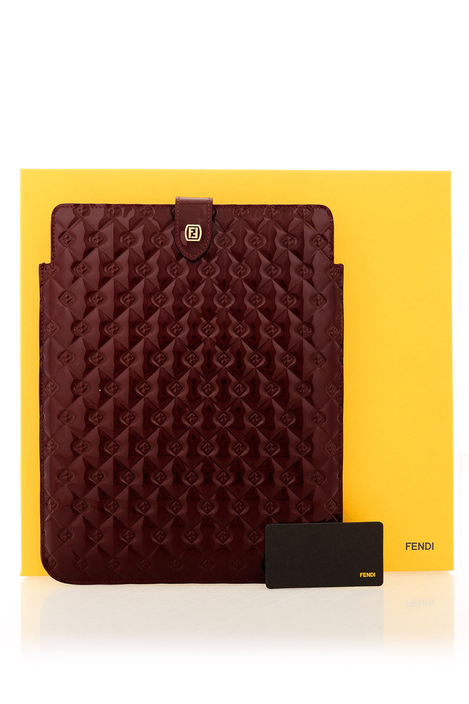 QUILTED Bordeaux IPad Case