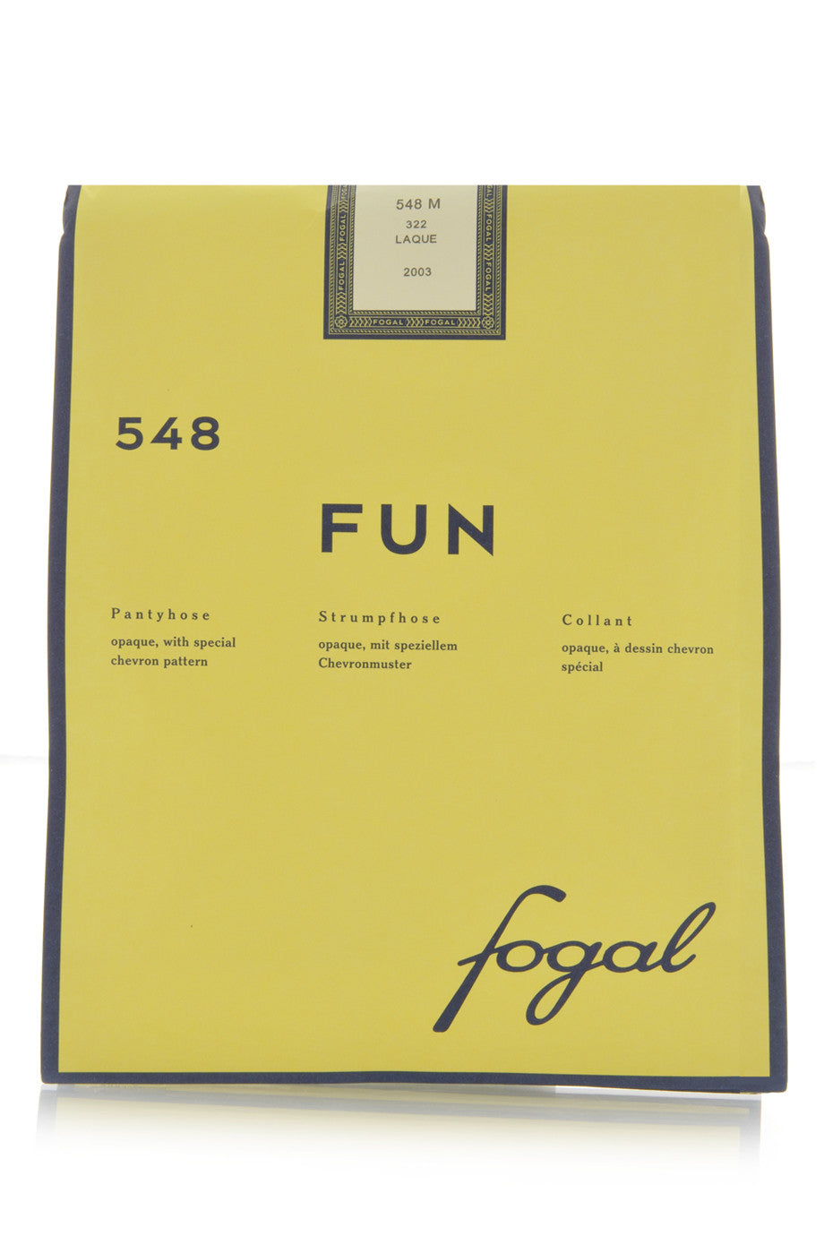 FOGAL 548 FUN Red Tights 322 Laque