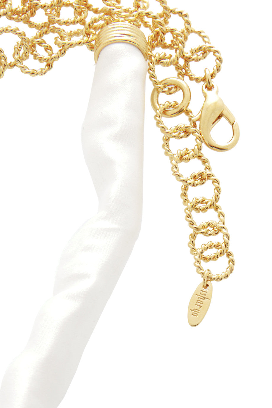 Χρυσό Μενταγιόν με Φίδι - Isharya | Κοσμήματα