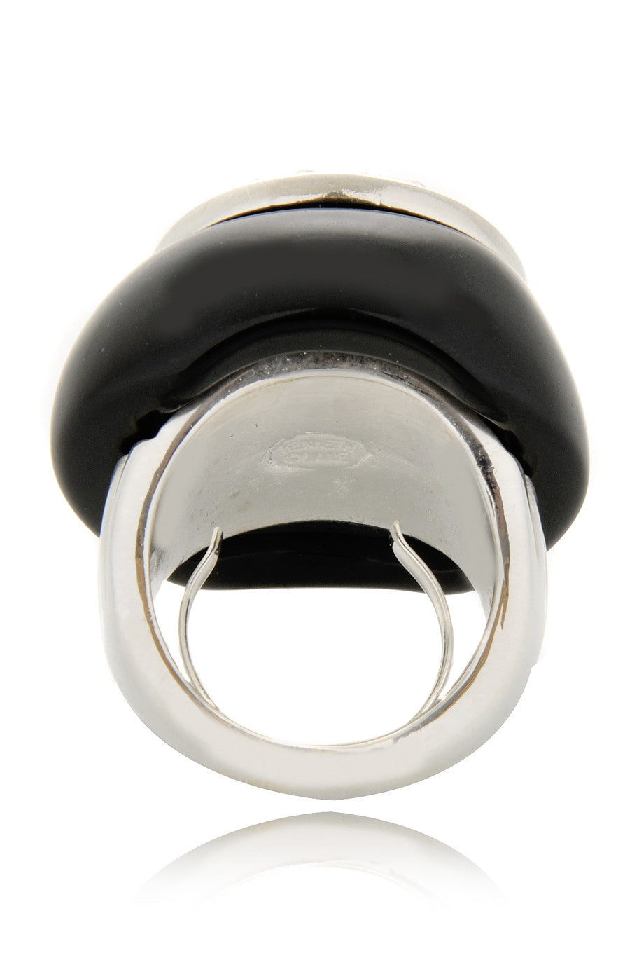 Μαύρο Δαχτυλίδι με Πέρλα - Kenneth Jay Lane | Κοσμήματα