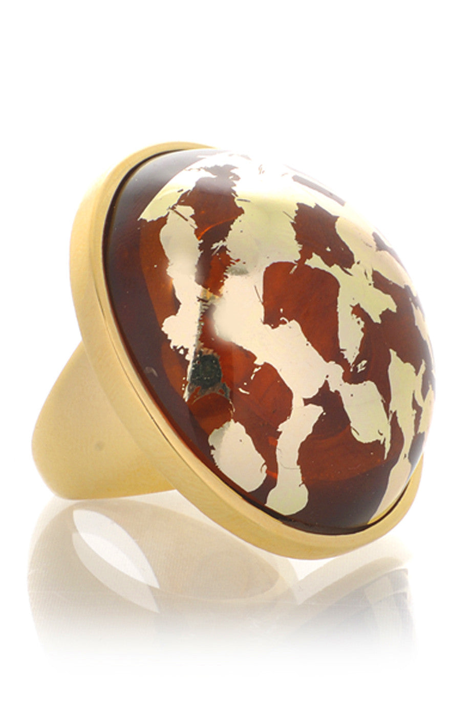 Κεχριμπαρί Δαχτυλίδι - Kenneth Jay Lane | Κοσμήματα