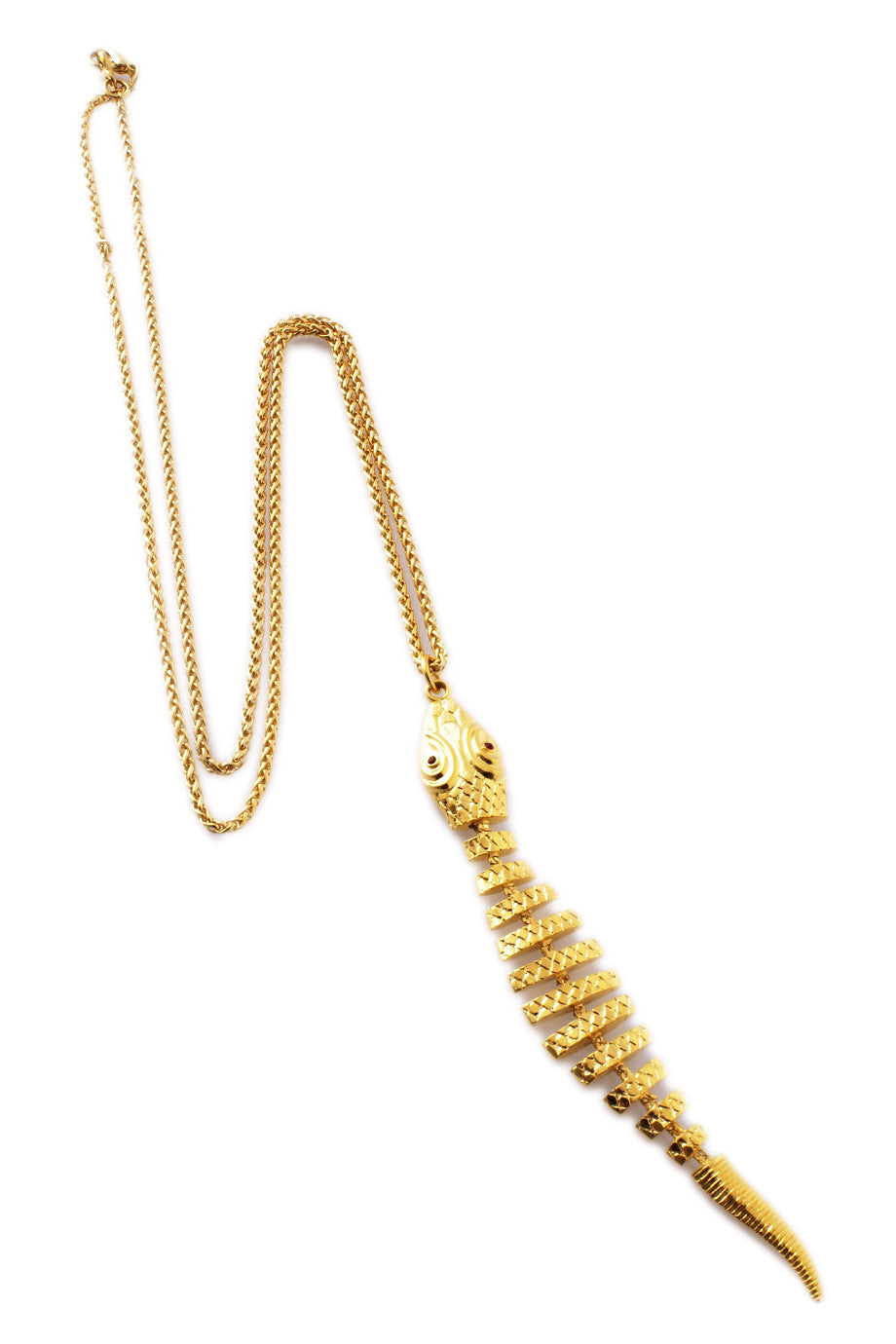 Χρυσό Κολιέ Φίδι - Kenneth Jay Lane | Κοσμήματα