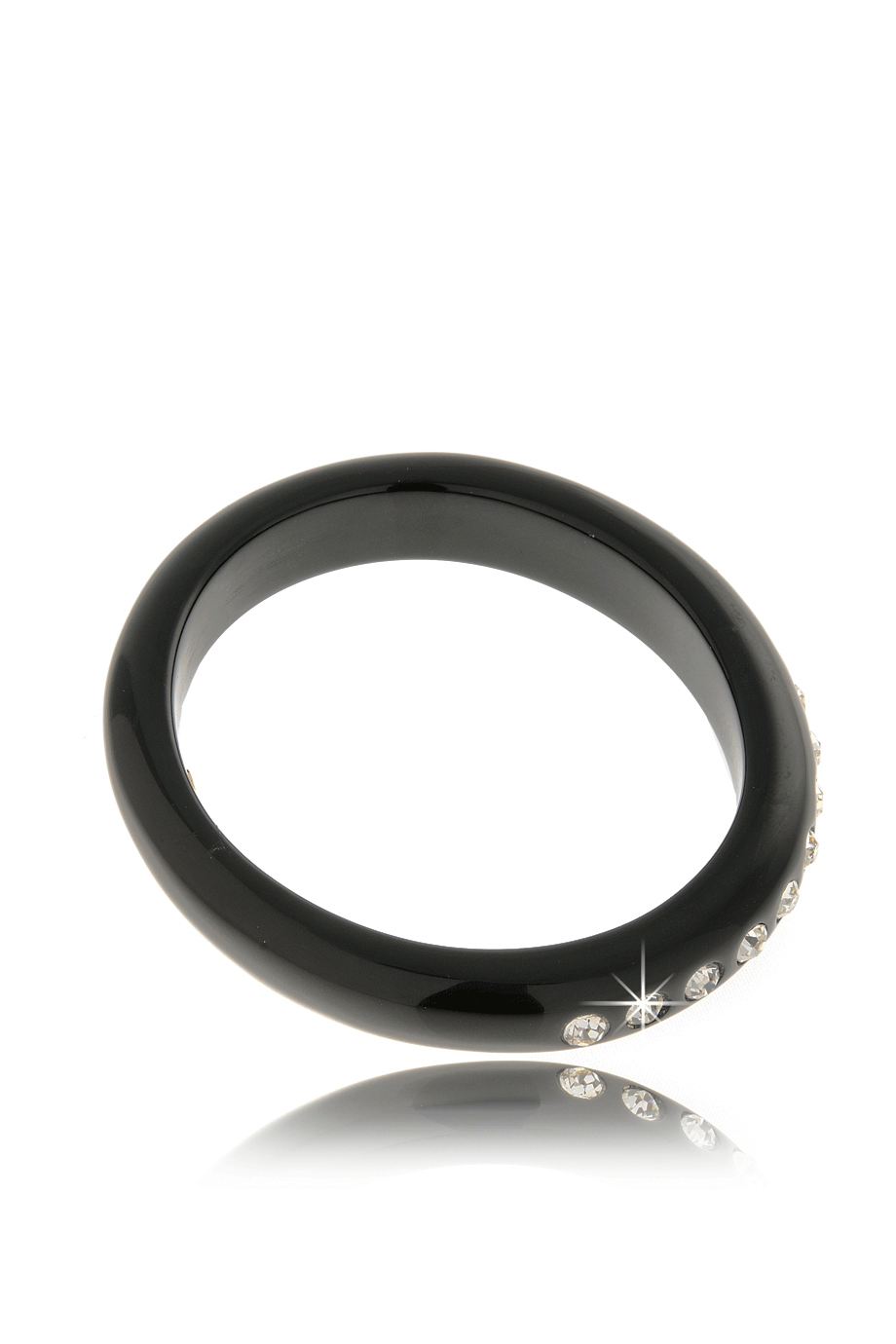 Μαύρο Βραχιόλι με Κρύσταλλα - Kenneth Jay Lane | Κοσμήματα