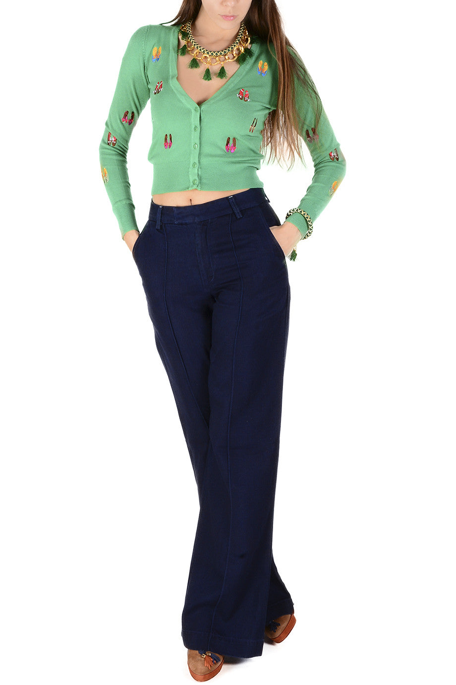 Πράσινη Εφαρμοστή Ζακέτα | Γυναικεία Ρούχα