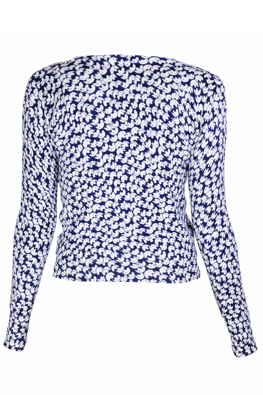 Μπλε Μεσάτη Ζακέτα με Ελέφαντες | Γυναικεία Ρούχα