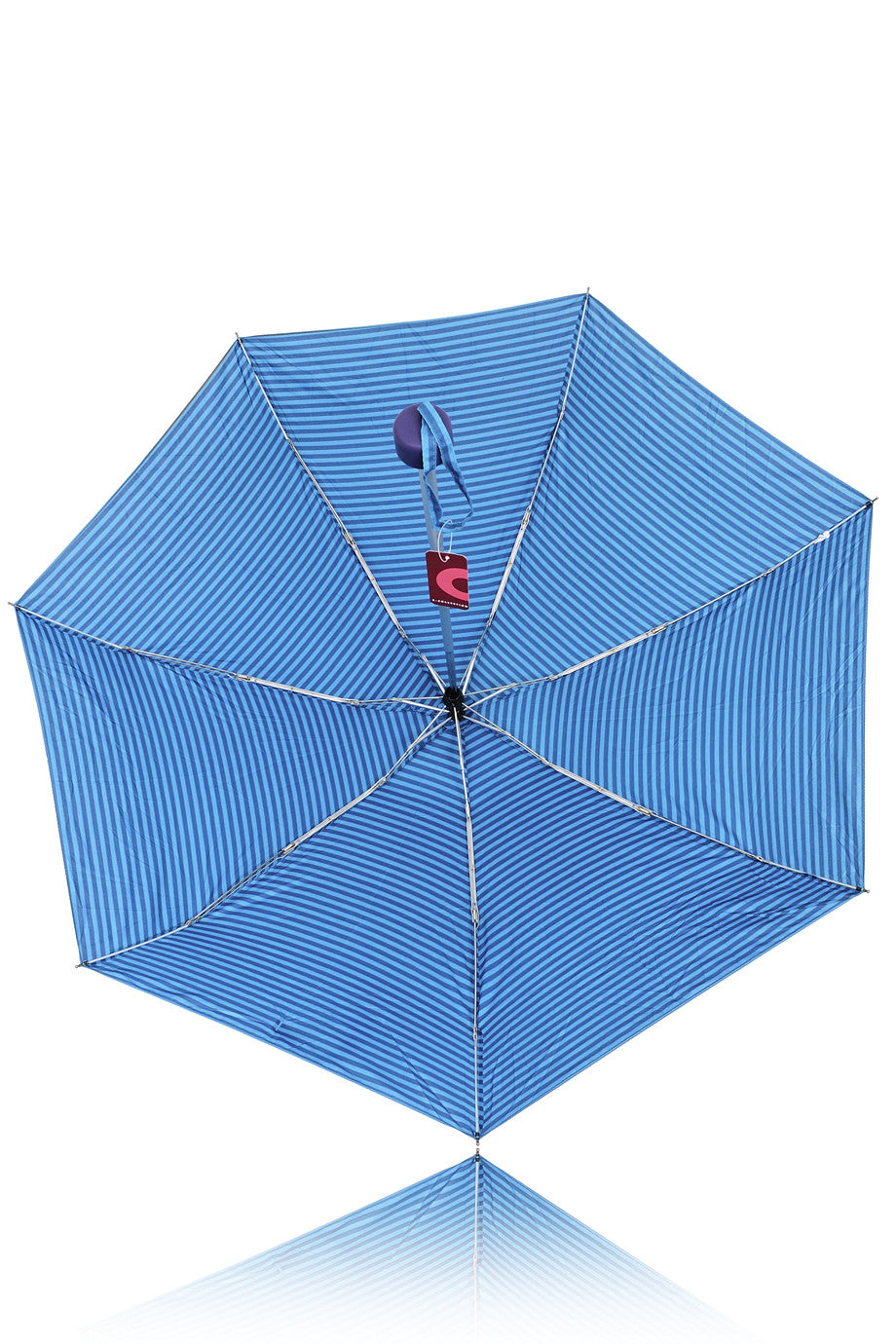 Μπλε Ριγέ Ομπρέλα - Morellini | Γυναικείες Ομπρέλες