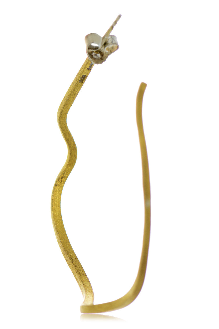 Επίχρυσα Σκουλαρίκια Κρίκοι - Sarina | Κοσμήματα