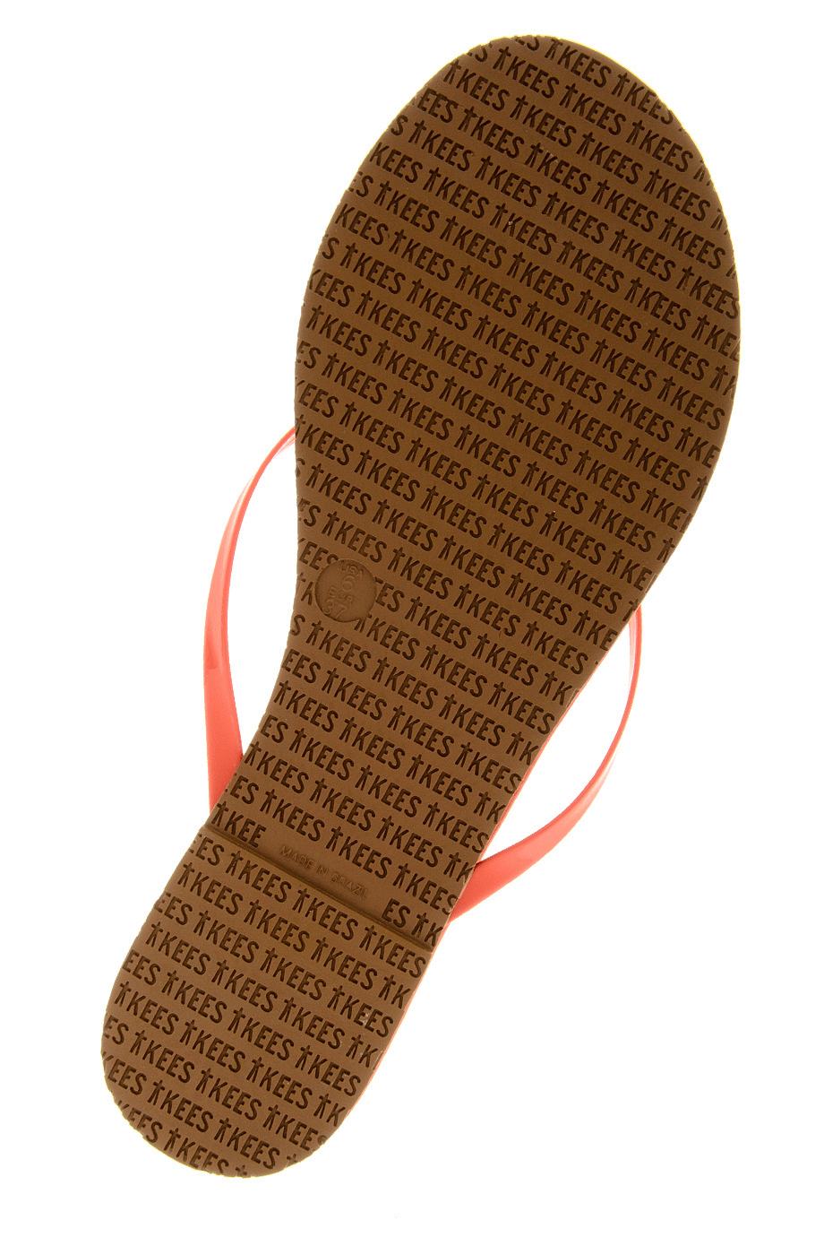 Πορτοκαλί Δερμάτινα Σανδάλια - Tkess | Γυναικεία Παπούτσια