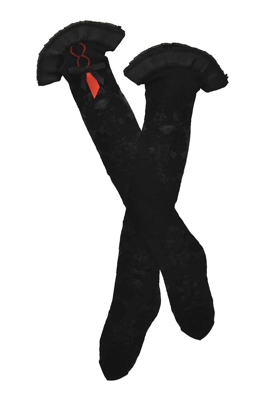 TRASPARENZE IL CAIRO Μαύρες Καλτσοδέτες