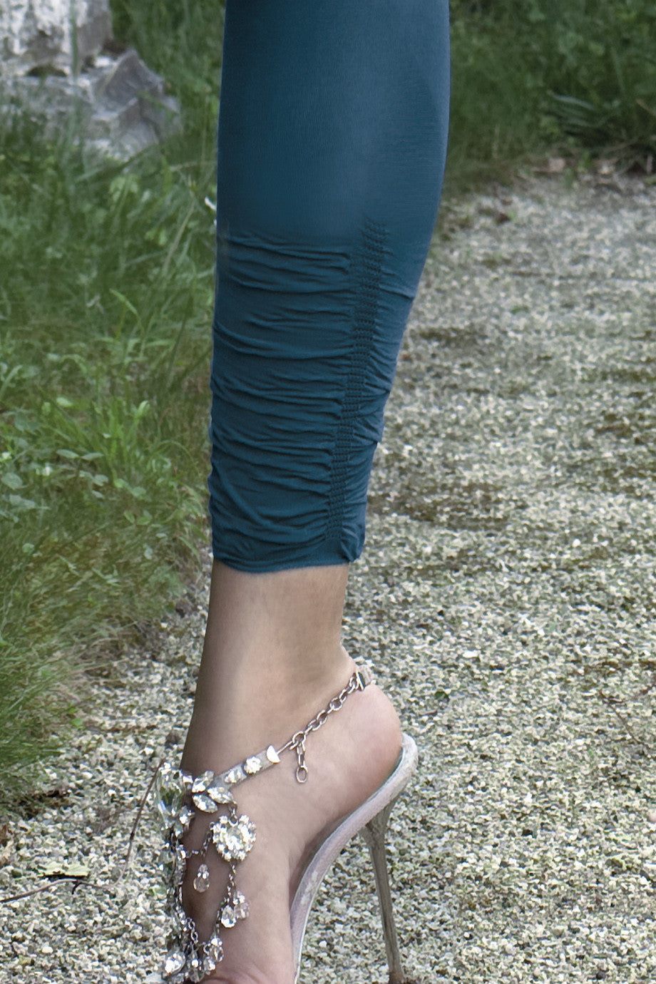 TRASPARENZE KYM Μπλε Τζιν Κολάν