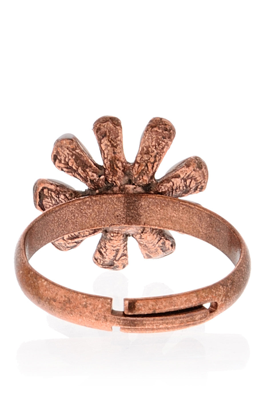 Λευκό Δαχτυλίδι με Μαργαρίτα - Vincent Filac | Κοσμήματα