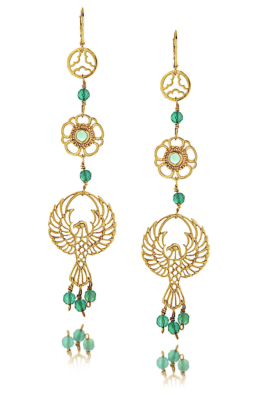 Χρυσά Σκουλαρίκια - Zoe & Morgan | Κοσμήματα