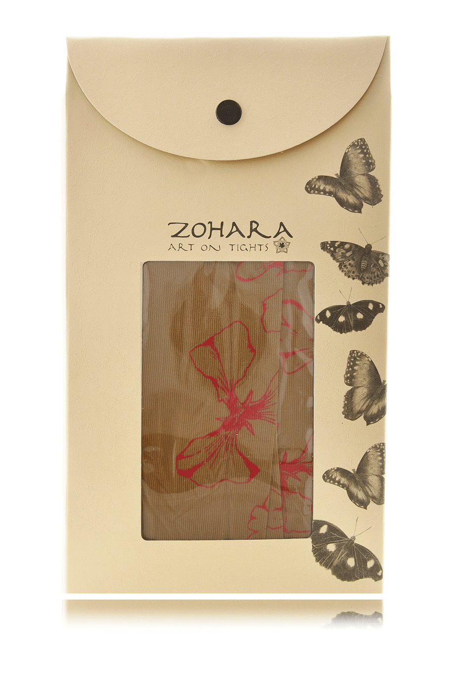 ZOHARA PINK VIOLETS Μπεζ Κολάν