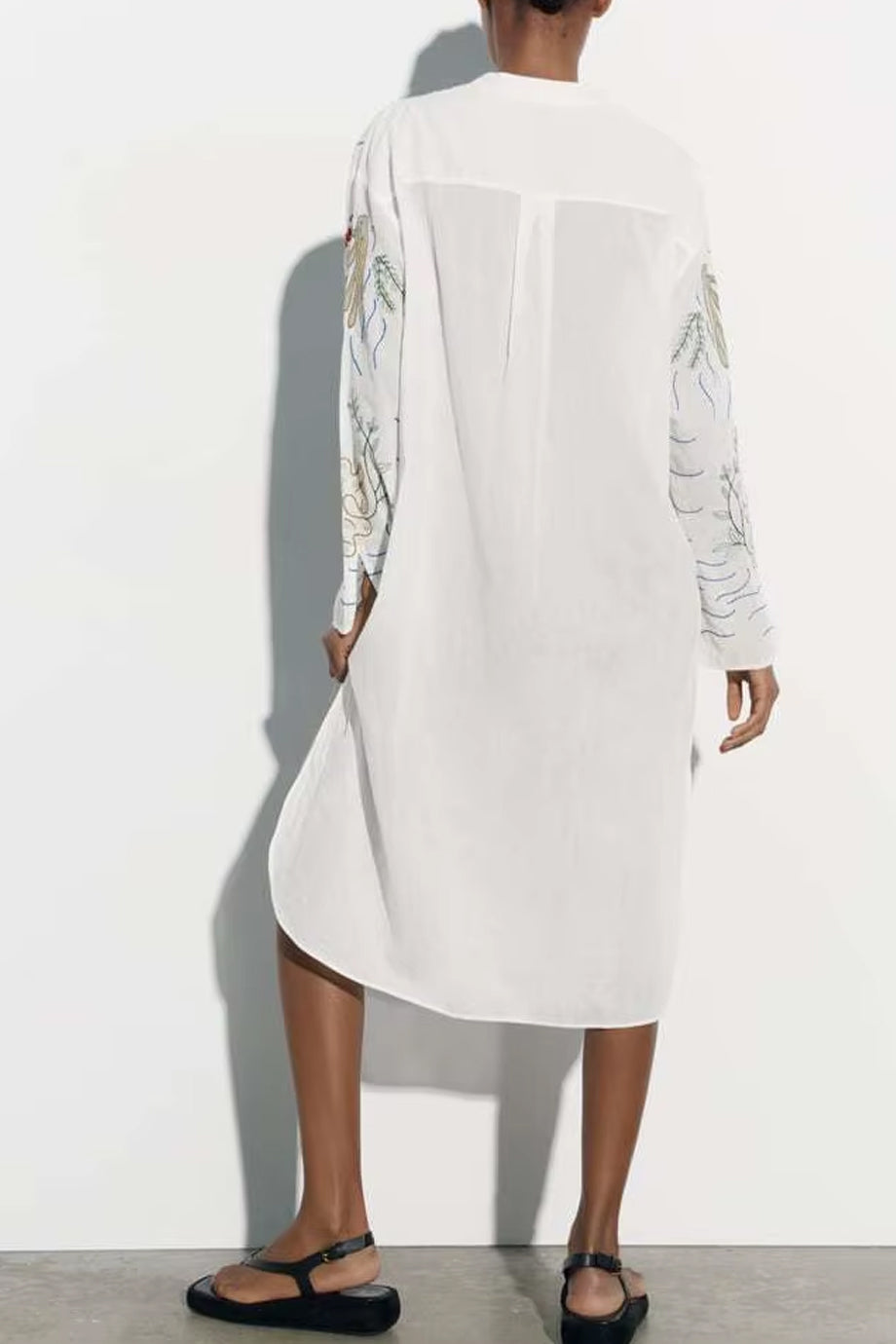 Coraline Κιμονό Πουκαμίσα με Κεντήματα  | Beachwear - Loungewear - Kimono | Coraline Embroidered Kimono Shirt