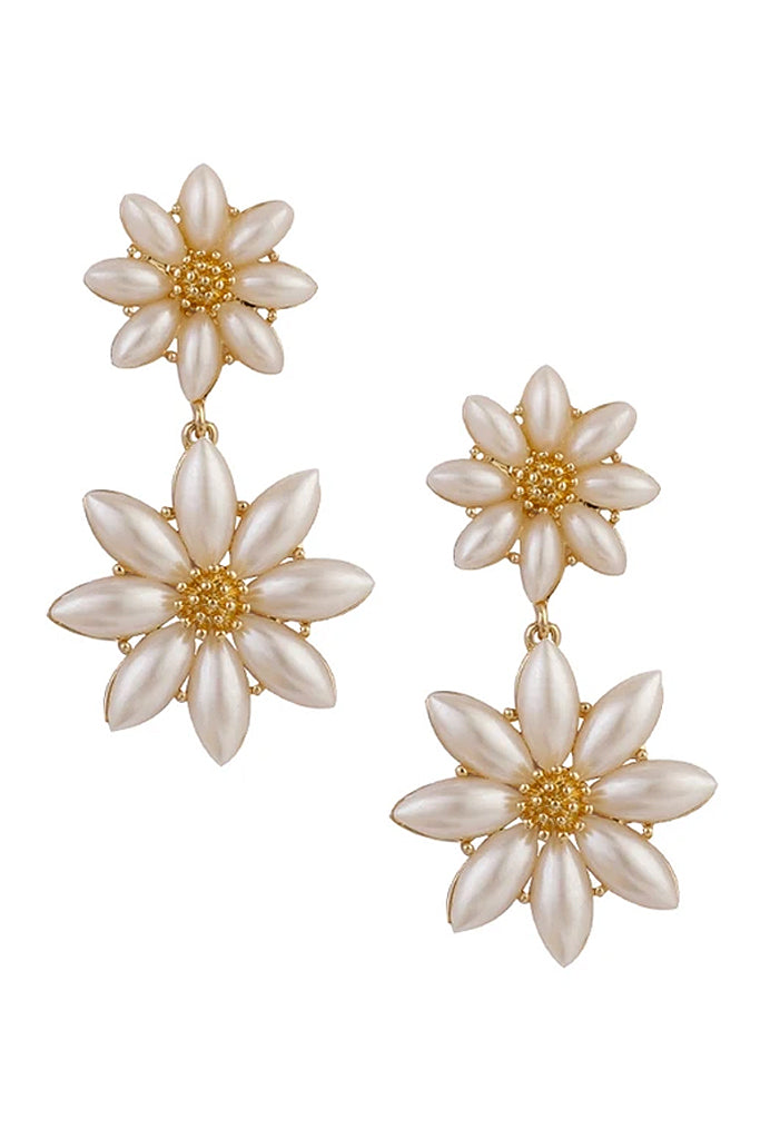 Bloomie Earrings with Daisies