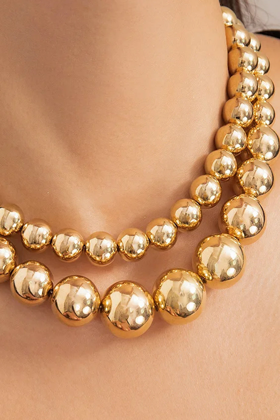 Virelia Διπλό Κολιέ με Πέρλες (Σετ) | Κοσμήματα - Κολιέ Jewelry Necklaces | Virelia Double Beaded Necklace (Set)