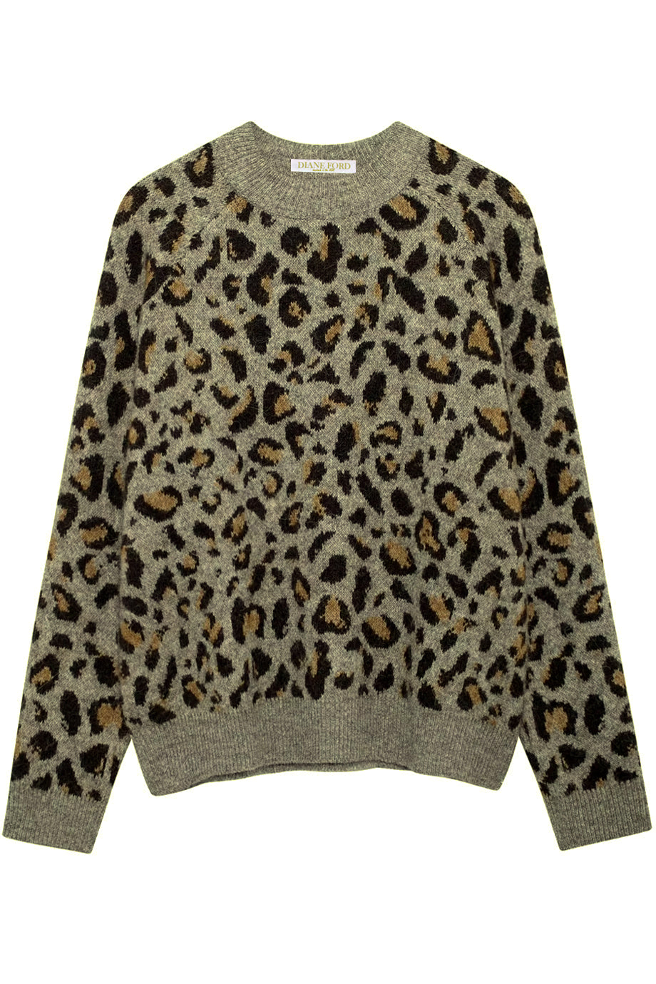 Nemli Knitted Sweater With Animal Print