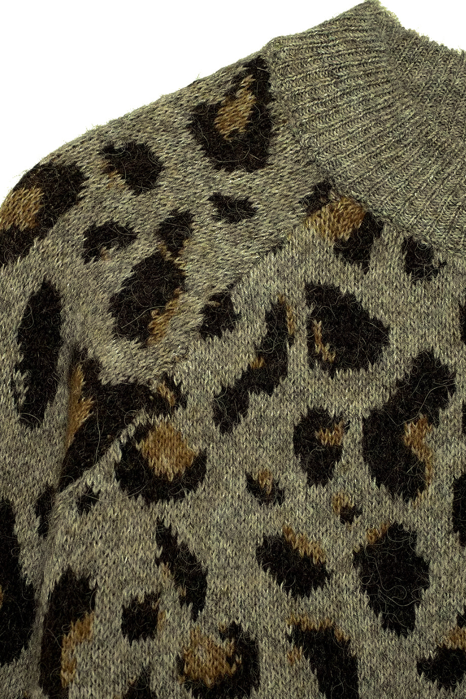 Nemli Knitted Sweater With Animal Print