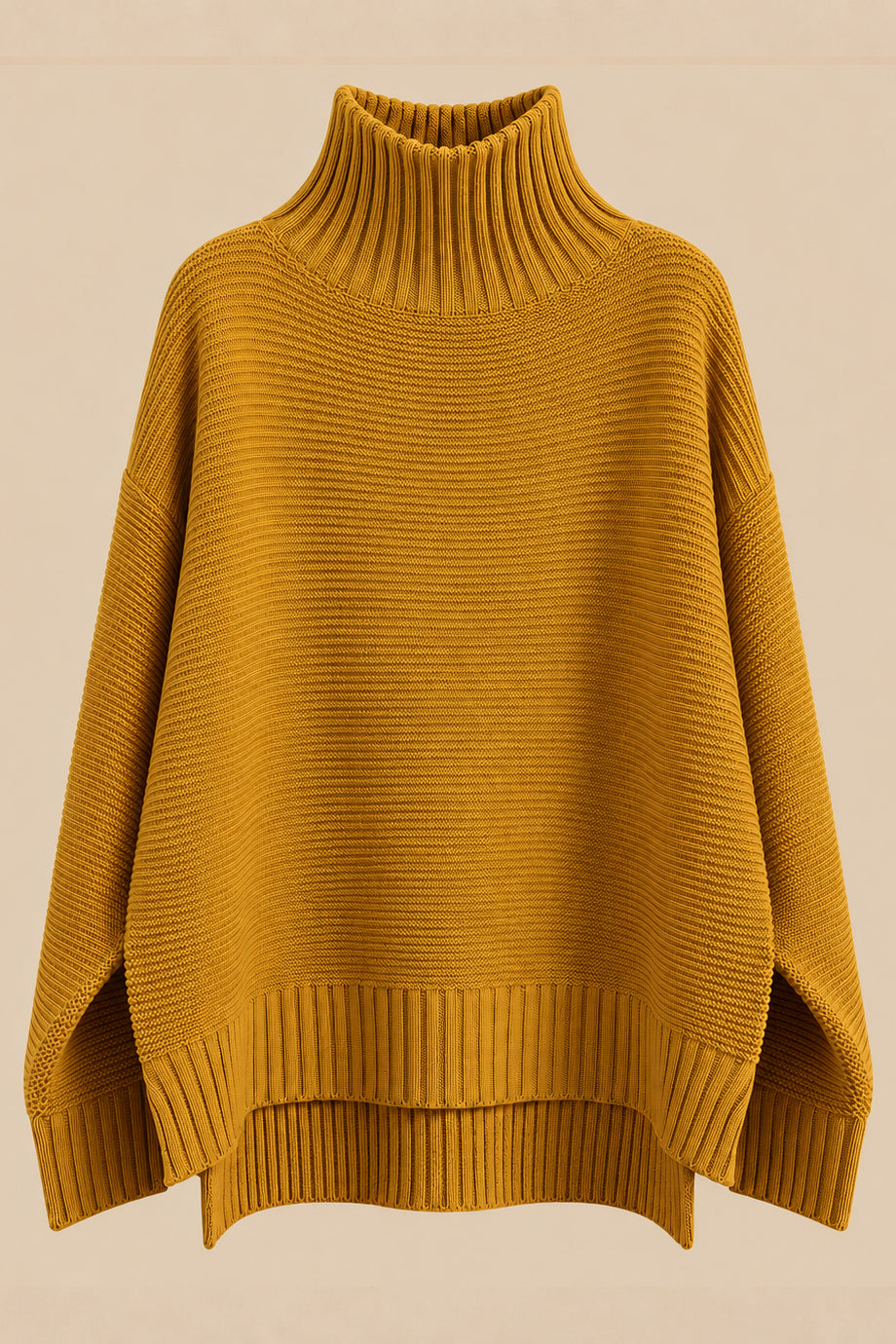 Marlowe Oversized Πλεκτό Πουλόβερ με Ζιβάγκο | Τοπ, Μπλούζες Knits Knitwear| Marlowe Oversized Turtleneck Sweater