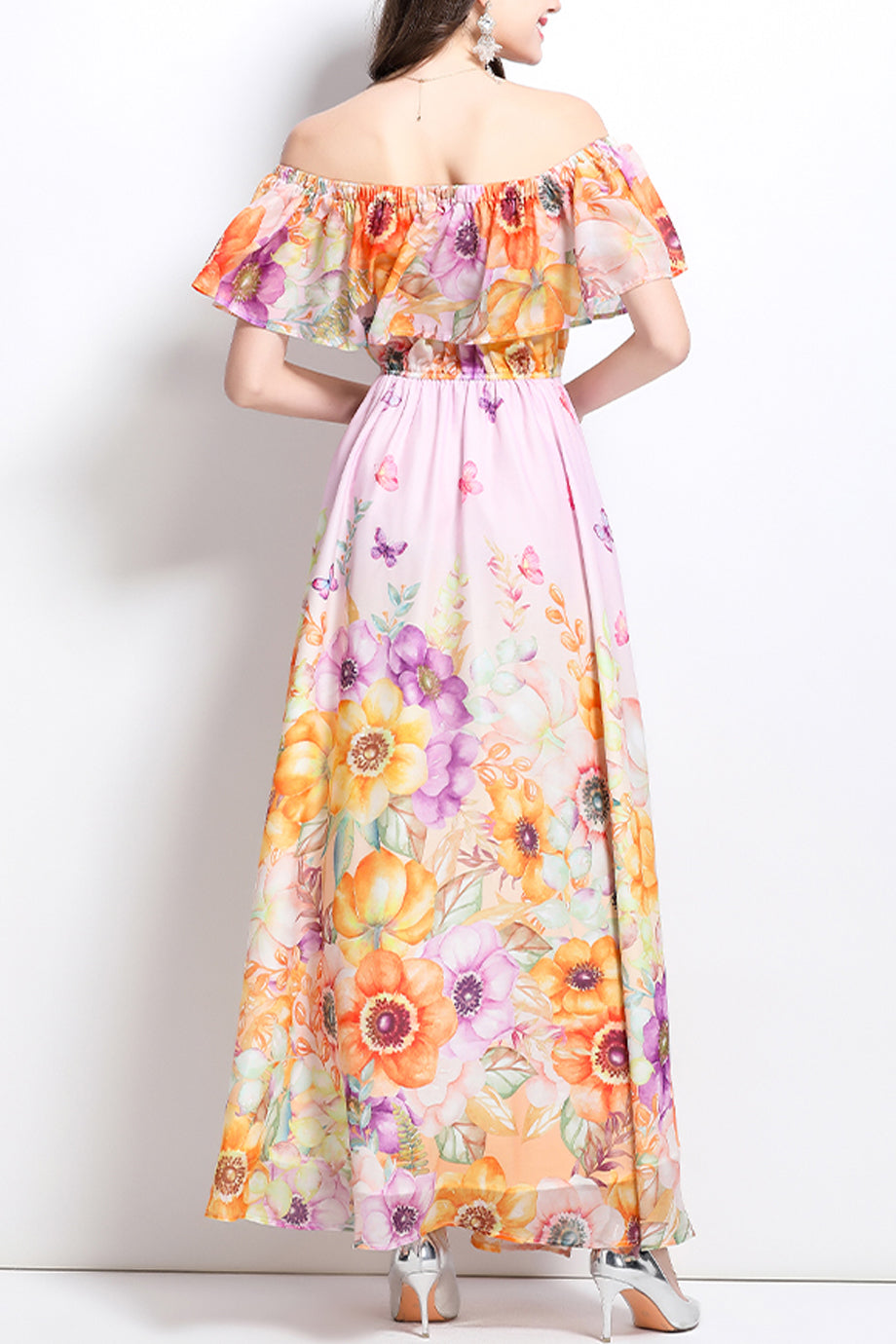 Blossomia Πολύχρωμο Φλοράλ Φόρεμα | Φορέματα - Dresses | Blossomia Multicolor Floral Dress