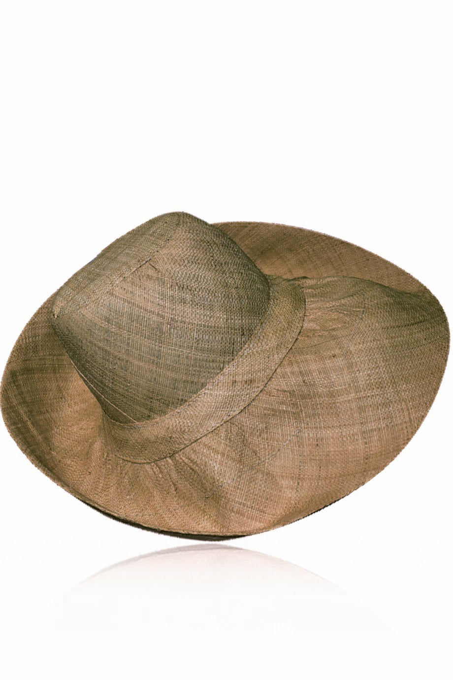 Kenzie Beige Handmade Wide Madagascar Hat